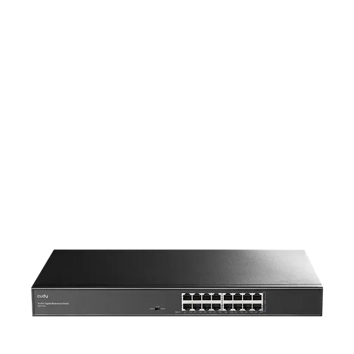 Switch Cudy GS1016L 16x ports 10/100/1000 metal for 19’’ cabinet - Суичове - без контрол<<<Мрежово