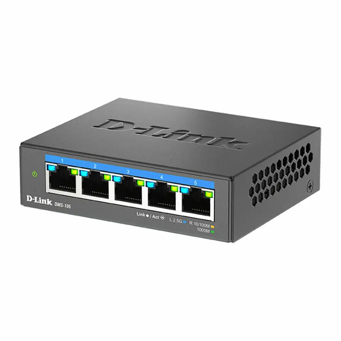 Switch D-Link DMS-105/E - Компютър Мрежи и компоненти<<<Компютри| Електроника<<<BigBuy&&&Суичове<<<Компютър Мрежи и