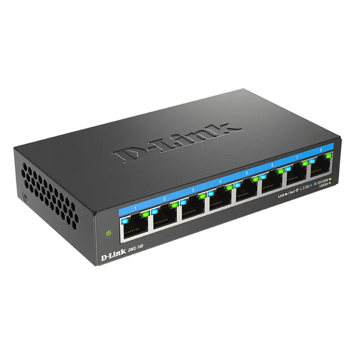 Switch D-Link DMS-108/E - Компютър Мрежи и компоненти<<<Компютри| Електроника<<<BigBuy&&&Суичове<<<Компютър Мрежи и