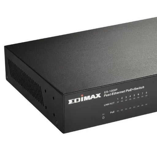 Switch EDIMAX ES-1008P 8 PoE ports 10/100Mbps - Суичове - без контрол<<<Мрежово оборудване<<<ValiAPI
