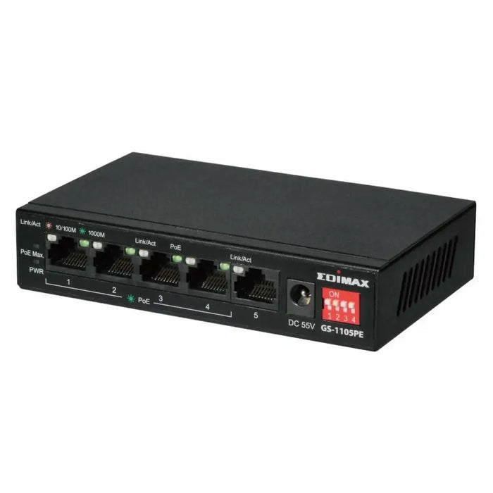 Switch Edimax GS-1105PE - Компютър Мрежи и компоненти<<<Компютри| Електроника<<<BigBuy&&&Суичове<<<Компютър Мрежи и