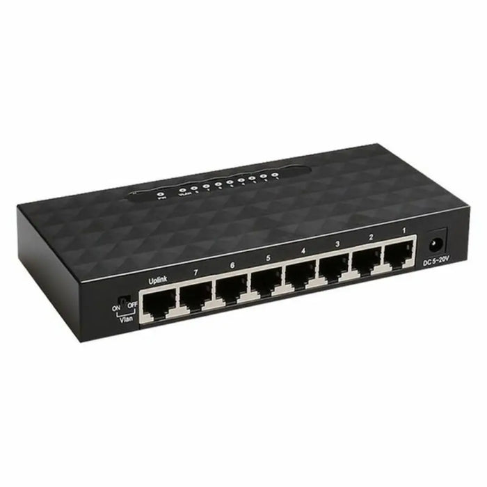 Switch iggual GES8000 Gigabit Ethernet 16 Gbps - Компютър Мрежи и компоненти<<<Компютри|