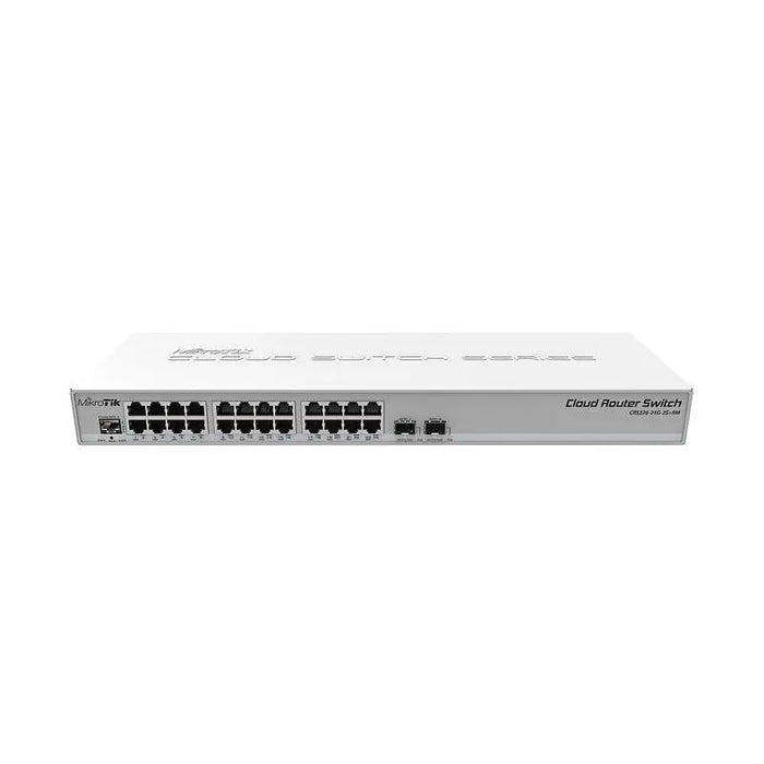 Switch MikroTik CRS326-24S + 2Q + RM 24 x Gigabit Ethernet ports 2 x SFP - Суичове - с контрол<<<Мрежово