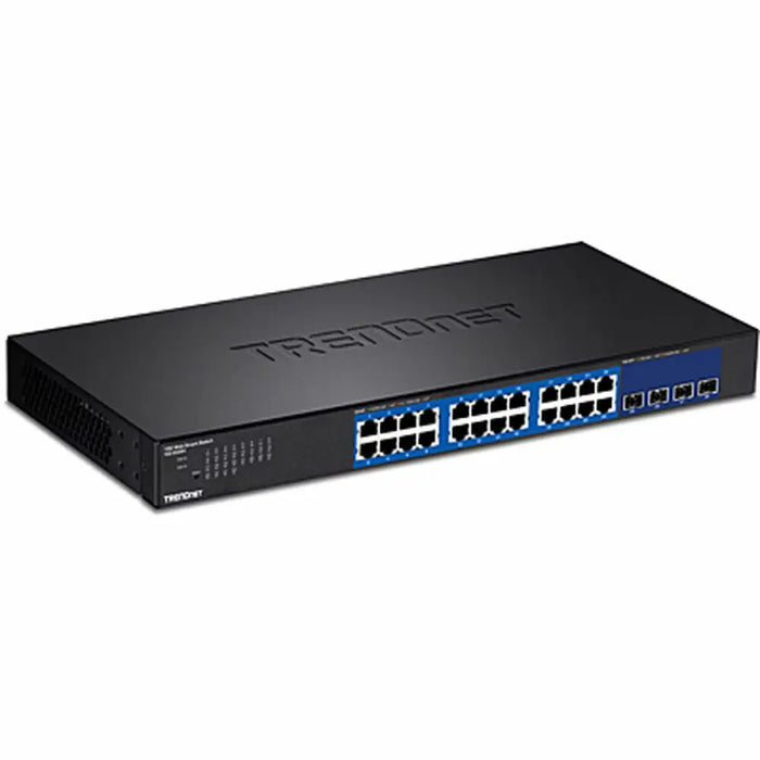 Switch Trendnet TEG-30284 1000 Mbit/s Black - Компютър Мрежи и компоненти<<<Компютри|