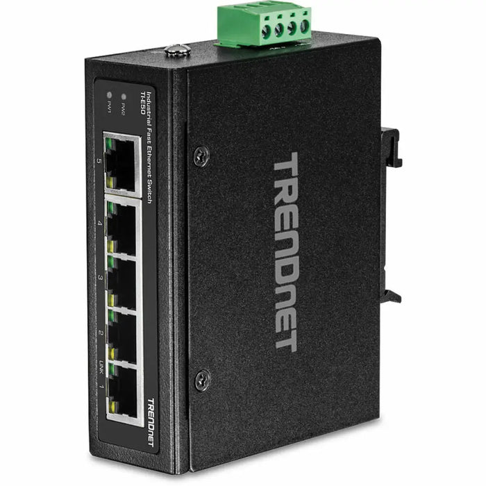 Switch Trendnet TI-E50 RJ-45 x 5 Black - Компютър Мрежи и компоненти<<<Компютри|