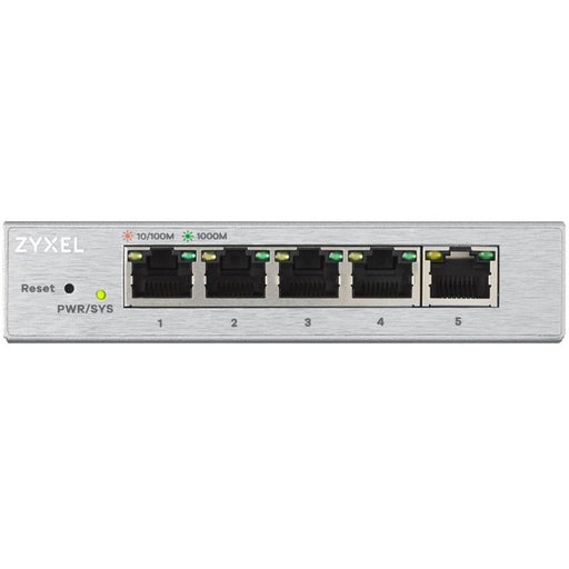 Switch ZyXEL GS-1200-5 5 ports Gigabit webmanaged - Managed Switches<<<ZyXEL<<<ZyXEL<<<PolyComp&&&Суичове - с