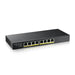 Switch ZyXEL GS1915-8EP 8-port Gigabit Managed PoE - Managed Switches<<<ZyXEL<<<ZyXEL<<<PolyComp&&&Суичове - с