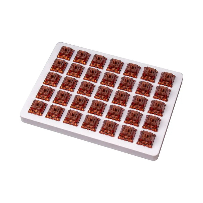 Switches for mechanical keyboard Keychron Gateron Phantom Brown Switch Set of 35 pieces - Геймърски