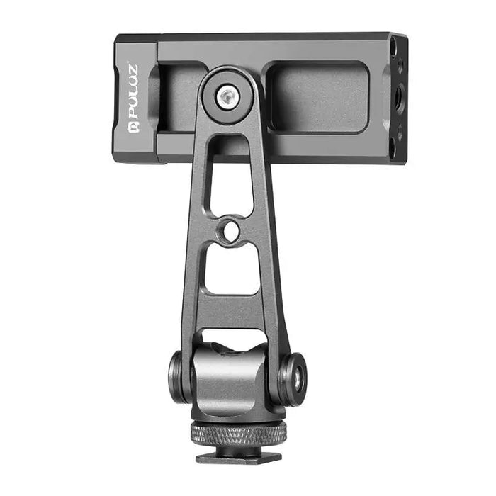 Swivel phone holder Puluz with universal 1/4 mount (black) - Straps mounts and holders<<<Mounts<<<Tripods<<<Selfie