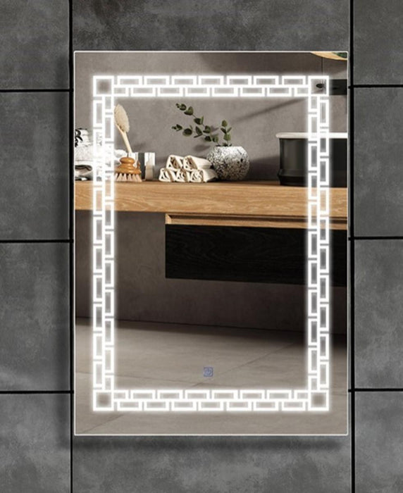 MIRROR WITH LED LIGHTING JX8079 45x60