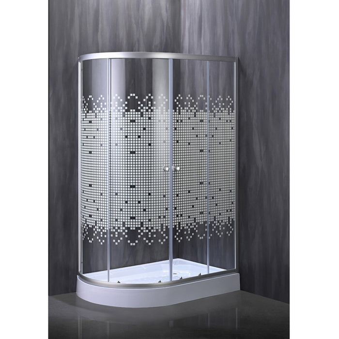 SHOWER CABIN 120X80 SYNCHRO 8051 R