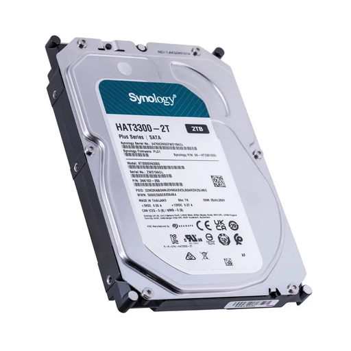 Synology HAT3300-2T internal hard drive 2 TB 5400 RPM 3.5’’ Serial ATA III - HDDsDIA-HDD<<<Drives