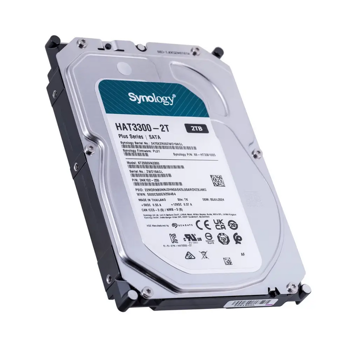 Synology HAT3300-2T internal hard drive 2 TB 5400 RPM 3.5’’ Serial ATA III - HDDsDIA-HDD<<<Drives
