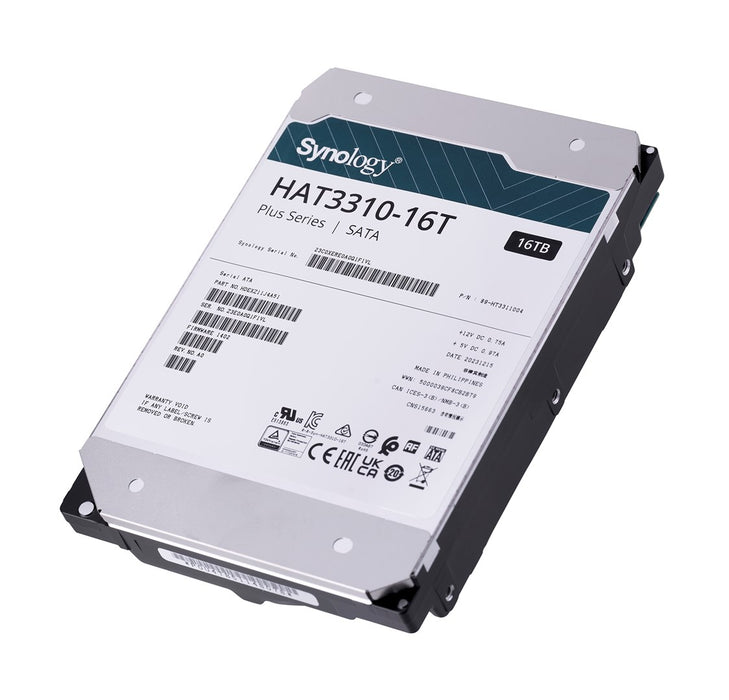 Hard disk SYNOLOGY HAT3310 NAS 16TB Plus Series SATA 3.5"