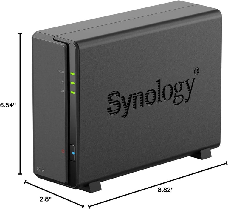 Storage NAS Synology DS124, 1-disk, Small&Home office