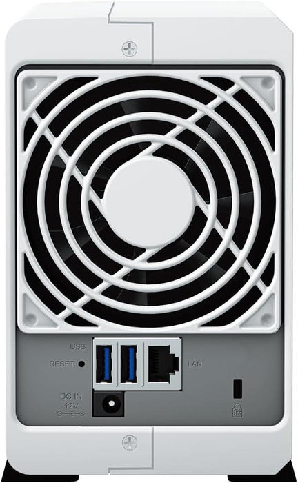 Network storage Synology DS223j, For 2 disks, Realtek RTD1619B 4-core 1.7GHz, 1 GB