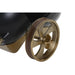 Table clock DKD Home Decor Black Golden Colonial - Декорация и Осветление<<<Дом Градина<<<BigBuy&&&Стенни часовници и