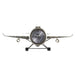 Table clock DKD Home Decor Golden Silver Aeroplane (2 Units) - Декорация и Осветление<<<Дом Градина<<<BigBuy&&&Стенни