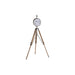 Table clock DKD Home Decor Silver Natural - Декорация и Осветление<<<Дом Градина<<<BigBuy&&&Стенни часовници и