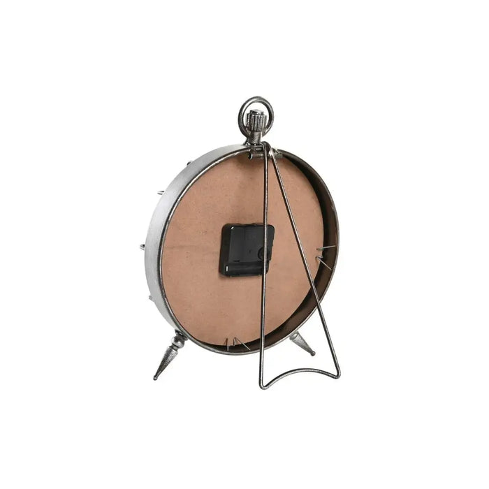 Table clock DKD Home Decor White Black Golden Silver World Map (2 Units) - Декорация и Осветление<<<Дом