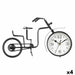 Table clock Gift Decor Black Bicycle (4 Units) - Декорация и Осветление<<<Дом Градина<<<BigBuy&&&Стенни часовници и