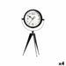 Table clock Gift Decor Black Tripod (4 Units) - Декорация и Осветление<<<Дом Градина<<<BigBuy&&&Стенни часовници и