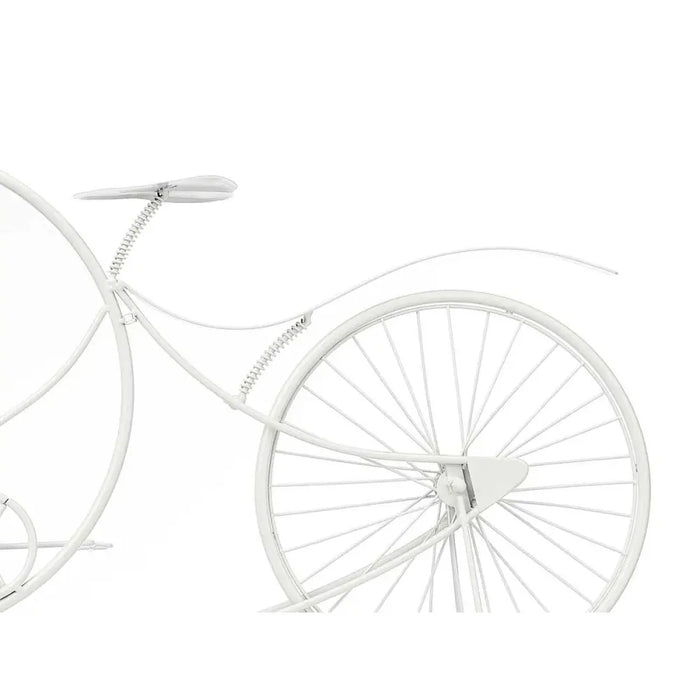Table clock Gift Decor White Bicycle - Декорация и Осветление<<<Дом Градина<<<BigBuy&&&Стенни часовници и