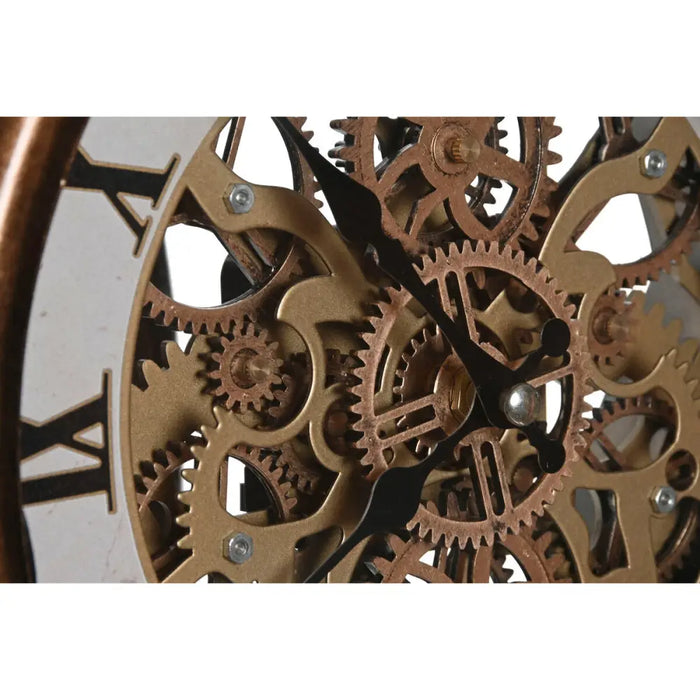 Table clock Home ESPRIT Black Golden Vintage (2 Units) - Декорация и Осветление<<<Дом Градина<<<BigBuy&&&Стенни