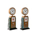 Table clock Home ESPRIT Green Orange Vintage gasolinera (2 Units) - Декорация и Осветление<<<Дом