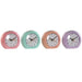 Table clock Home ESPRIT Pink Coral Mint Lilac (4 Units) - Декорация и Осветление<<<Дом Градина<<<BigBuy&&&Стенни