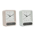 Table clock Home ESPRIT White (2 Units) - Декорация и Осветление<<<Дом Градина<<<BigBuy&&&Стенни часовници и