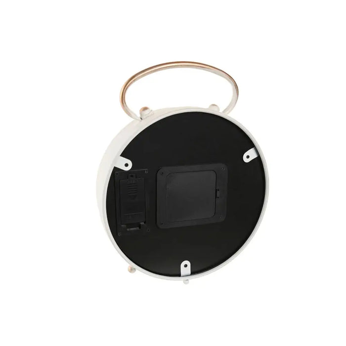 Table clock Home ESPRIT White Golden Scandi - Декорация и Осветление<<<Дом Градина<<<BigBuy&&&Стенни часовници и