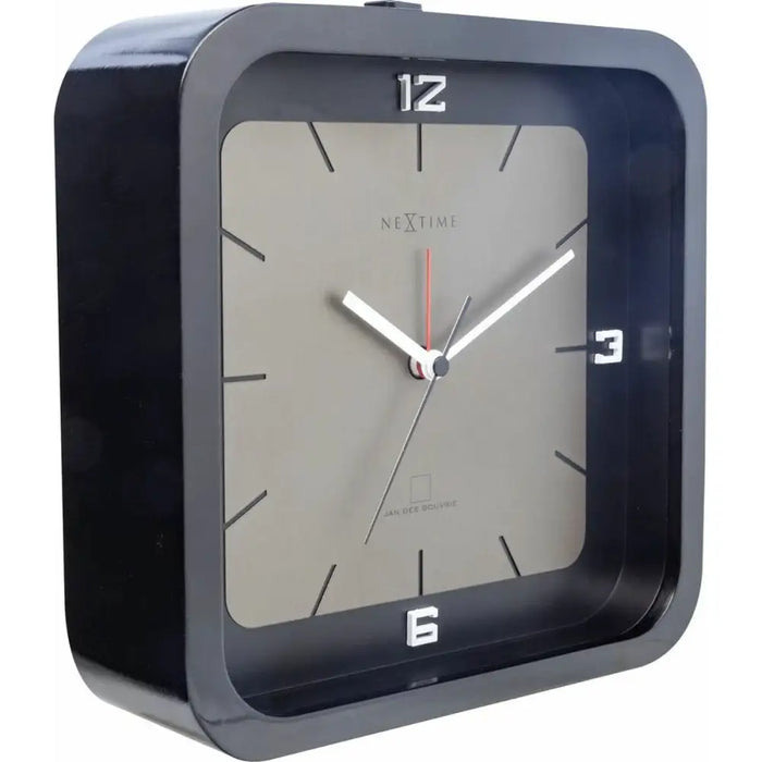Table clock Nextime 5221ZW Black - Декорация и Осветление<<<Дом Градина<<<BigBuy&&&Стенни часовници и