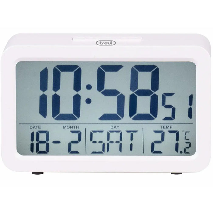 Table clock Trevi 0SL3P6001 White - Декорация и Осветление<<<Дом Градина<<<BigBuy&&&Стенни часовници и