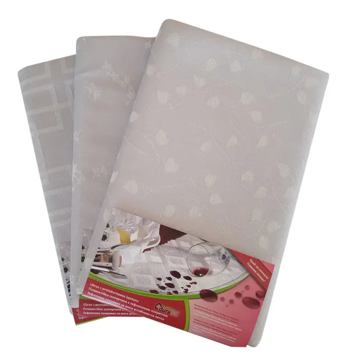 TABLE COVER TEFL/P/PE JACQUARD 150X150 CM GRAY MIX - Покривки<<<Текстил за