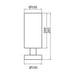 TABLE LAMP E27 75W BLACK VIVALUX AMIRA - Настолни лампи<<<Вътрешно осветление<<<Мебели и