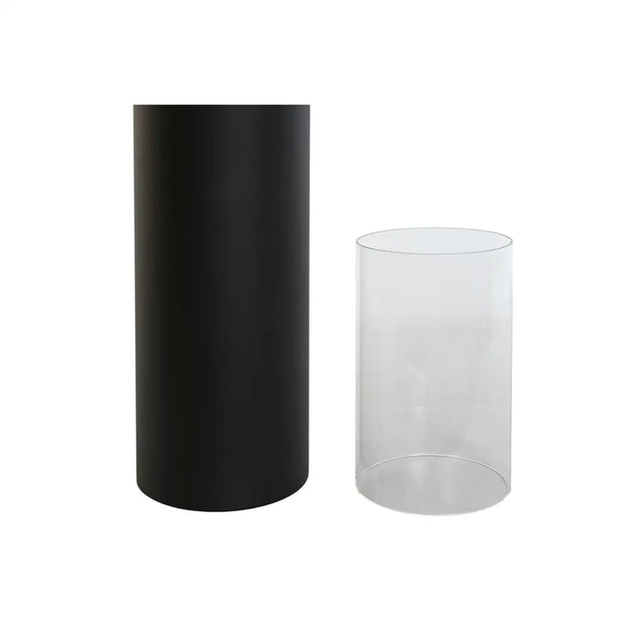 Table Mat Set Home ESPRIT Black Metal Crystal 27 x 27 x 125 cm (2 Units) - Декорация и Осветление<<<Дом