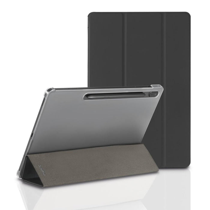 Tablet case HAMA Fold Clear For Samsung Galaxy Tab S7 FE/S7+/S8+ 12.4’’ Place for pen (S-pen) 217134 - Калъфи за