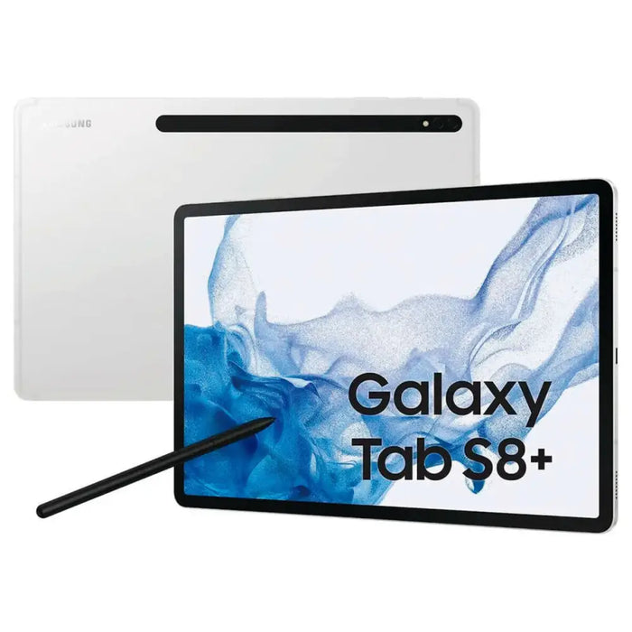 Tablet Samsung TAB S8+ 5G X806 12,4’’ Octa Core 8 GB RAM 128 GB Qualcomm Snapdragon 8 Gen 1 8 GB RAM 128 GB Silver