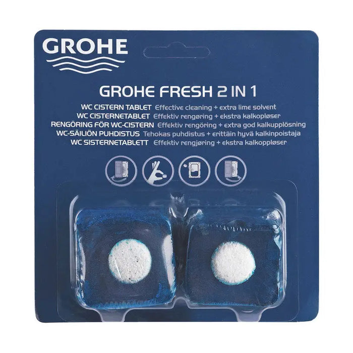 TABLETS 2 PCS X 50 G GROHE FRESH - Резервни части и аксесоари<<<Санитарна керамика и аксесоари<<<Баня<<<Praktiker