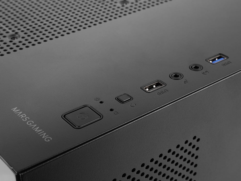 ATX Semi-tower Box Mars Gaming MC3TLITE Black
