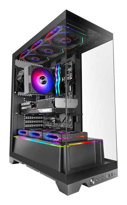 ATX Semi-tower Box Mars Gaming MCPRISMA Black