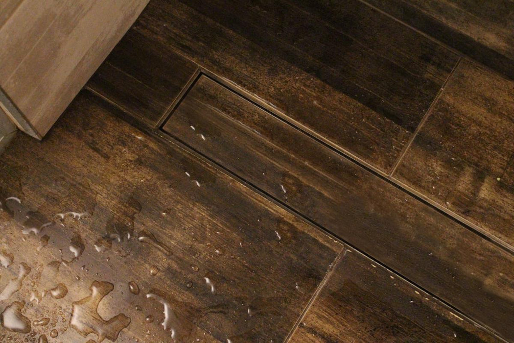 LINEAR SIPHON FOR TILE 840MM INOX