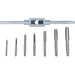 TAP SET 8 PIECES M3-M12 SIBRTECH - Метчици и плашки<<<Ръчни инструменти<<<Инструменти и железария<<<Praktiker&&&Метчици