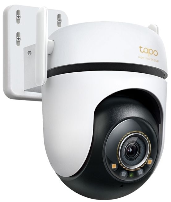 TP-Link Camera Tapo C530WS Wi-Fi Outdoor Pan/Tilt Security 3K 5MP, Night Vision, White EU