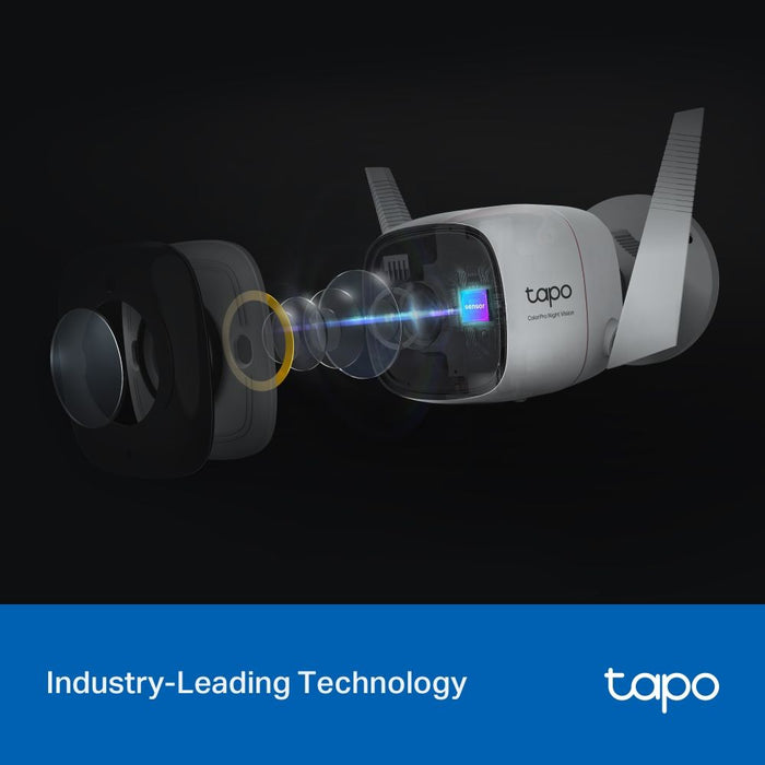TP-LINK Camera Tapo C325WB Wi-Fi Outdoor Security 2K QHD, White EU