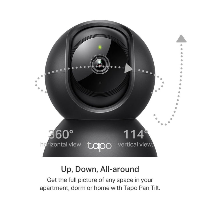TP-LINK Camera Tapo C211 Wi-Fi Indoor Security 2K 3MP, Black EU