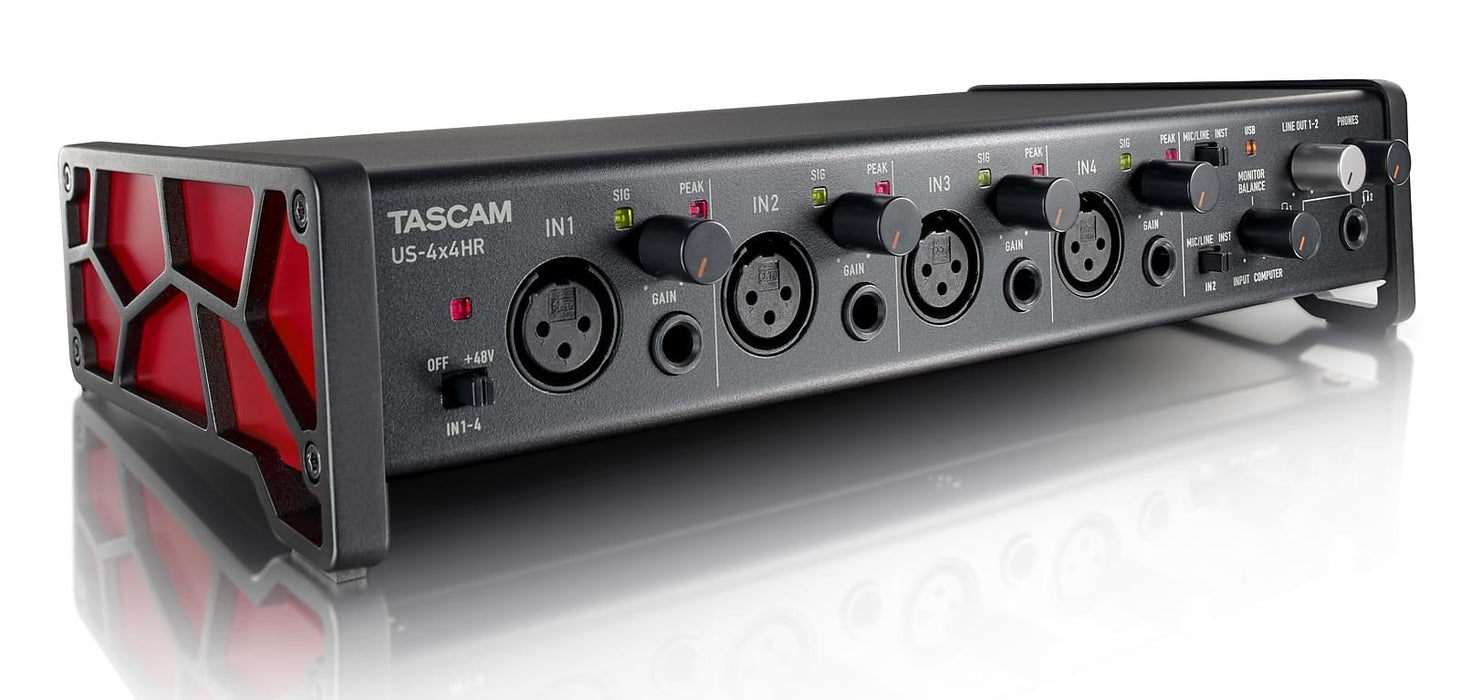 Tascam US-4X4HR recording audio interface