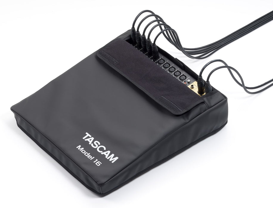 Tascam MODEL 16 audio mixer 16 channels 20 - 30000 Hz Black, Gold, Wood