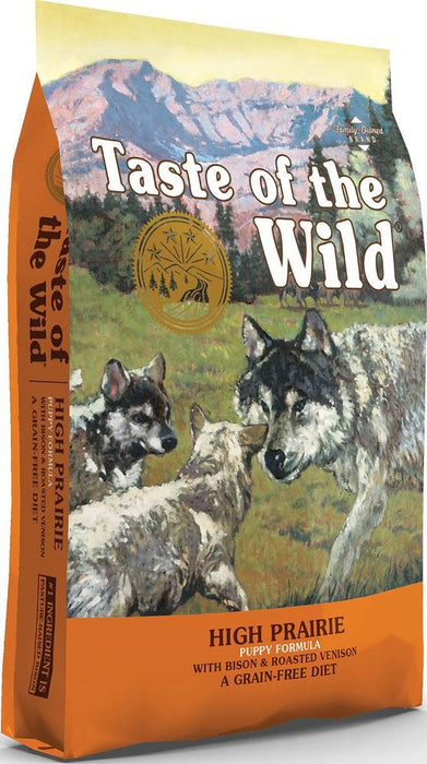TASTE OF THE WILD Puppy High Prairie - dry dog food - 12,2 kg
